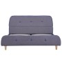 Estructura de cama de tela gris claro 140x200 cm de vidaXL, Camas y somieres - Ref: Foro24-280923, Precio: 149,23 €, Descuent...