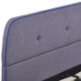 Estructura de cama de tela gris claro 140x200 cm de vidaXL, Camas y somieres - Ref: Foro24-280923, Precio: 149,23 €, Descuent...
