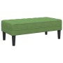 Banco con cojín Verde claro 113 x 57 x 39 cm Terciopelo en Bancos | Comprar online en Foru.es