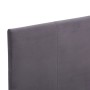 Estructura de cama de tela gris 90x200 cm de vidaXL, Camas y somieres - Ref: Foro24-280946, Precio: 101,05 €, Descuento: %