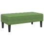 Banco con cojín Verde claro 113 x 57 x 39 cm Terciopelo en Bancos | Comprar online en Foru.es