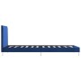 Estructura de cama de tela azul 90x200 cm de vidaXL, Camas y somieres - Ref: Foro24-280951, Precio: 101,12 €, Descuento: %