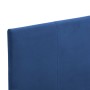 Estructura de cama de tela azul 90x200 cm de vidaXL, Camas y somieres - Ref: Foro24-280951, Precio: 101,12 €, Descuento: %