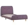 Estructura de cama de tela gris topo 90x200 cm de vidaXL, Camas y somieres - Ref: Foro24-280936, Precio: 103,99 €, Descuento: %