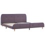 Estructura de cama de tela gris topo 160x200 cm de vidaXL, Camas y somieres - Ref: Foro24-280939, Precio: 148,08 €, Descuento: %