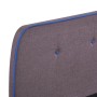 Estructura de cama de tela gris topo 160x200 cm de vidaXL, Camas y somieres - Ref: Foro24-280939, Precio: 148,08 €, Descuento: %