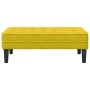 Banco con cojín Amarillo 113 x 57 x 39 cm Terciopelo en Bancos | Comprar online en Foru.es