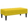 Banco con cojín Amarillo 113 x 57 x 39 cm Terciopelo en Bancos | Comprar online en Foru.es
