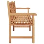 Banco Marrón 228 x 60 x 90 cm Madera de teca maciza en Bancos de jardín | Comprar online en Foru.es