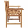 Banco Marrón 150 x 60 x 90 cm Madera de teca maciza en Bancos de jardín | Comprar online en Foru.es