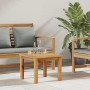 Mesa de Café Marrón 45 x 45 x 36 cm Madera de teca maciza en Mesas de jardín | Comprar online en Foru.es