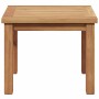 Mesa de Café Marrón 45 x 45 x 36 cm Madera de teca maciza en Mesas de jardín | Comprar online en Foru.es