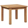 Mesa de Café Marrón 45 x 45 x 36 cm Madera de teca maciza en Mesas de jardín | Comprar online en Foru.es