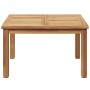 Mesa de Café Marrón 60 x 60 x 36 cm Madera de teca maciza en Mesas de jardín | Comprar online en Foru.es