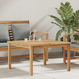 Mesa de Café Marrón 85 x 85 x 45 cm Madera de teca maciza en Mesas de jardín | Comprar online en Foru.es