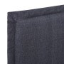 Estructura de cama de tela gris oscura 140x200 cm de vidaXL, Camas y somieres - Ref: Foro24-280983, Precio: 185,15 €, Descuen...