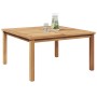 Mesa de Café Marrón 85 x 85 x 45 cm Madera de teca maciza en Mesas de jardín | Comprar online en Foru.es