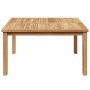 Mesa de Café Marrón 85 x 85 x 45 cm Madera de teca maciza en Mesas de jardín | Comprar online en Foru.es