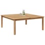 Mesa de Café Marrón 110 x 110 x 45 cm Madera de teca maciza en Mesas de jardín | Comprar online en Foru.es