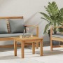 Mesa de Café Marrón 50 x 35 x 36 cm Madera de teca maciza en Mesas de jardín | Comprar online en Foru.es