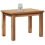 Mesa de Café Marrón 50 x 35 x 36 cm Madera de teca maciza en Mesas de jardín | Comprar online en Foru.es