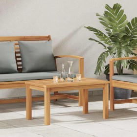 Mesa de Café Marrón 70 x 40 x 36 cm Madera de teca maciza en Mesas de jardín | Comprar online en Foru.es