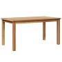 Mesa de Café Marrón 90 x 50 x 45,5 cm Madera de teca maciza en Mesas de jardín | Comprar online en Foru.es