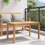 Mesa de Café Marrón 90 x 50 x 45,5 cm Madera de teca maciza en Mesas de jardín | Comprar online en Foru.es