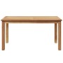 Mesa de Café Marrón 90 x 50 x 45,5 cm Madera de teca maciza en Mesas de jardín | Comprar online en Foru.es
