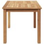 Mesa de Café Marrón 90 x 50 x 45,5 cm Madera de teca maciza en Mesas de jardín | Comprar online en Foru.es