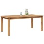 Mesa de Café Marrón 110 x 55 x 45 cm Madera de teca maciza en Mesas de jardín | Comprar online en Foru.es
