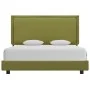 Green fabric bed frame 140x200 cm by vidaXL, Beds and slatted bases - Ref: Foro24-280998, Price: 147,79 €, Discount: %