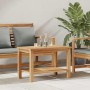Mesa de Café Marrón 70 x 40 x 45 cm Madera de teca maciza en Mesas de jardín | Comprar online en Foru.es