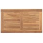 Mesa de Café Marrón 70 x 40 x 45 cm Madera de teca maciza en Mesas de jardín | Comprar online en Foru.es