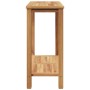 Mesa Consola Marrón 85 x 35 x 75 cm Madera de teca maciza en Mesas de jardín | Comprar online en Foru.es