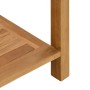 Mesa Consola Marrón 85 x 35 x 75 cm Madera de teca maciza en Mesas de jardín | Comprar online en Foru.es