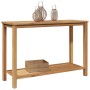 Mesa Consola Marrón 110 x 40 x 45 cm Madera de teca maciza en Mesas de jardín | Comprar online en Foru.es