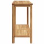 Mesa Consola Marrón 110 x 40 x 45 cm Madera de teca maciza en Mesas de jardín | Comprar online en Foru.es