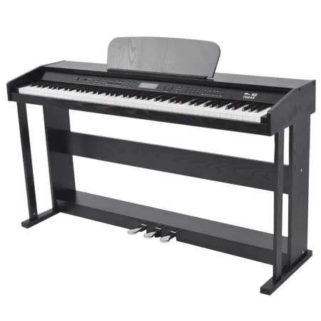 Piano digital de 88 teclas con pedales negro tabla melamina de vidaXL, Pianos - Ref: Foro24-70045, Precio: 434,43 €, Descuent...