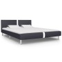 Estructura de cama de cuero sintético negro 140x200 cm de vidaXL, Camas y somieres - Ref: Foro24-280828, Precio: 158,18 €, De...