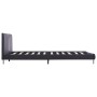 Estructura de cama de cuero sintético negro 140x200 cm de vidaXL, Camas y somieres - Ref: Foro24-280828, Precio: 158,18 €, De...
