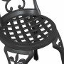 Juego Bistro de Jardín 3 pcs Negro Aluminio en Conjuntos de jardín | Comprar online en Foru.es