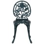Juego Bistro de Jardín 3 pcs Verde Aluminio en Conjuntos de jardín | Comprar online en Foru.es