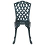 Juego Bistro de Jardín 3 pcs Verde Aluminio en Conjuntos de jardín | Comprar online en Foru.es