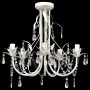 Lámpara colgante araña de cristal elegante 5 bombillas de vidaXL, Lámparas de araña - Ref: Foro24-240687, Precio: 87,81 €, De...