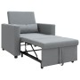 Cama Sofá Desplegable Individual Gris claro 90 x 165 x 87 cm en Sillones | Comprar online en Foru.es