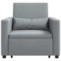Cama Sofá Desplegable Individual Gris claro 90 x 165 x 87 cm en Sillones | Comprar online en Foru.es
