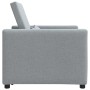 Cama Sofá Desplegable Individual Gris claro 90 x 165 x 87 cm en Sillones | Comprar online en Foru.es