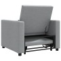 Cama Sofá Desplegable Individual Gris claro 90 x 165 x 87 cm en Sillones | Comprar online en Foru.es