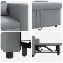 Cama Sofá Desplegable Individual Gris claro 90 x 165 x 87 cm en Sillones | Comprar online en Foru.es